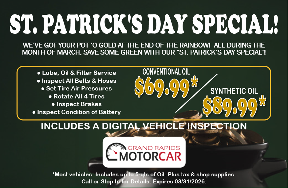 Spring Saving Special | Grand Rapids Motorcar