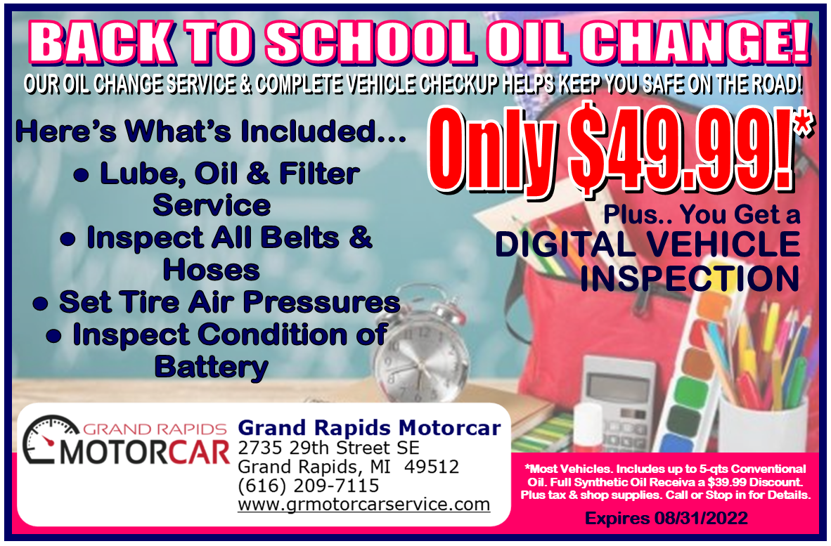 Specials Grand Rapids Motorcar