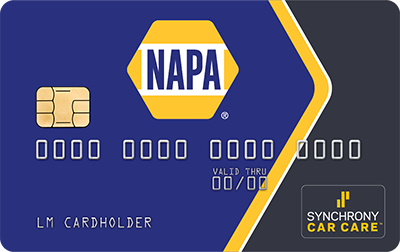 NAPA Financing card | Grand Rapids Motorcar